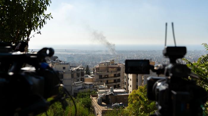 Камеры направлены на зону боевых действий